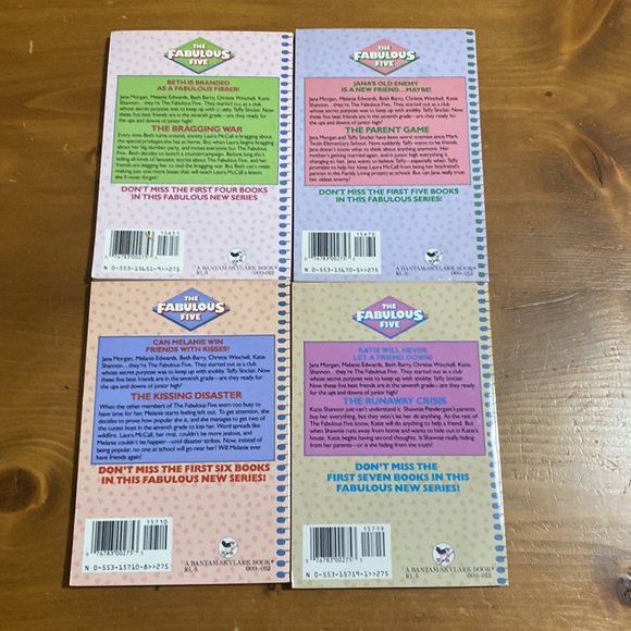 The Fabulous Five books from Betsy Haynes - Picture 6 of 8